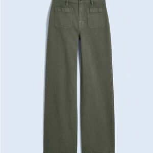 The Emmett Wide-Leg Pant: Patch Pocket Edition